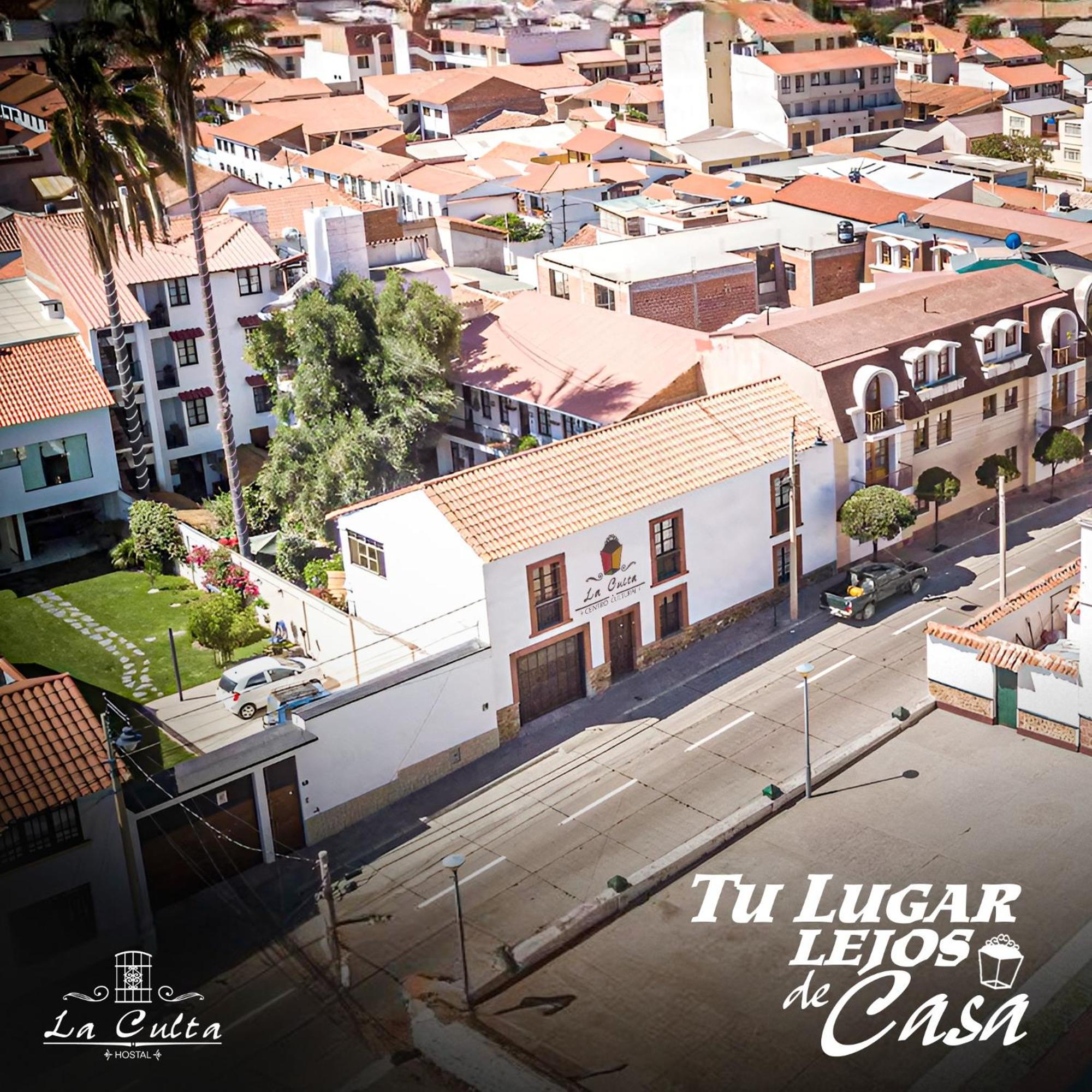 La Culta Hostal & Casa Cultural Sucre Exterior foto